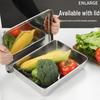 Japanese Style 316 Stainless Steel Rectangular Baking Tray