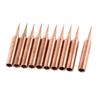 10Pcs Pure Copper Low Temperature Soldering Iron Solder Tips Station Tool 900M T I