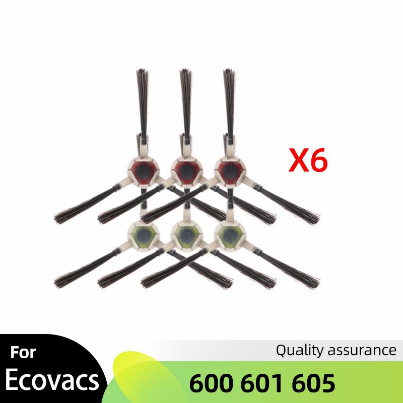 For Ecovacs Debot OZMO 600 601 605 Spare Parts Main Roll Side Spin Brush Cover Wheel Hepa Filter Mop Cloth Dust Box Kit