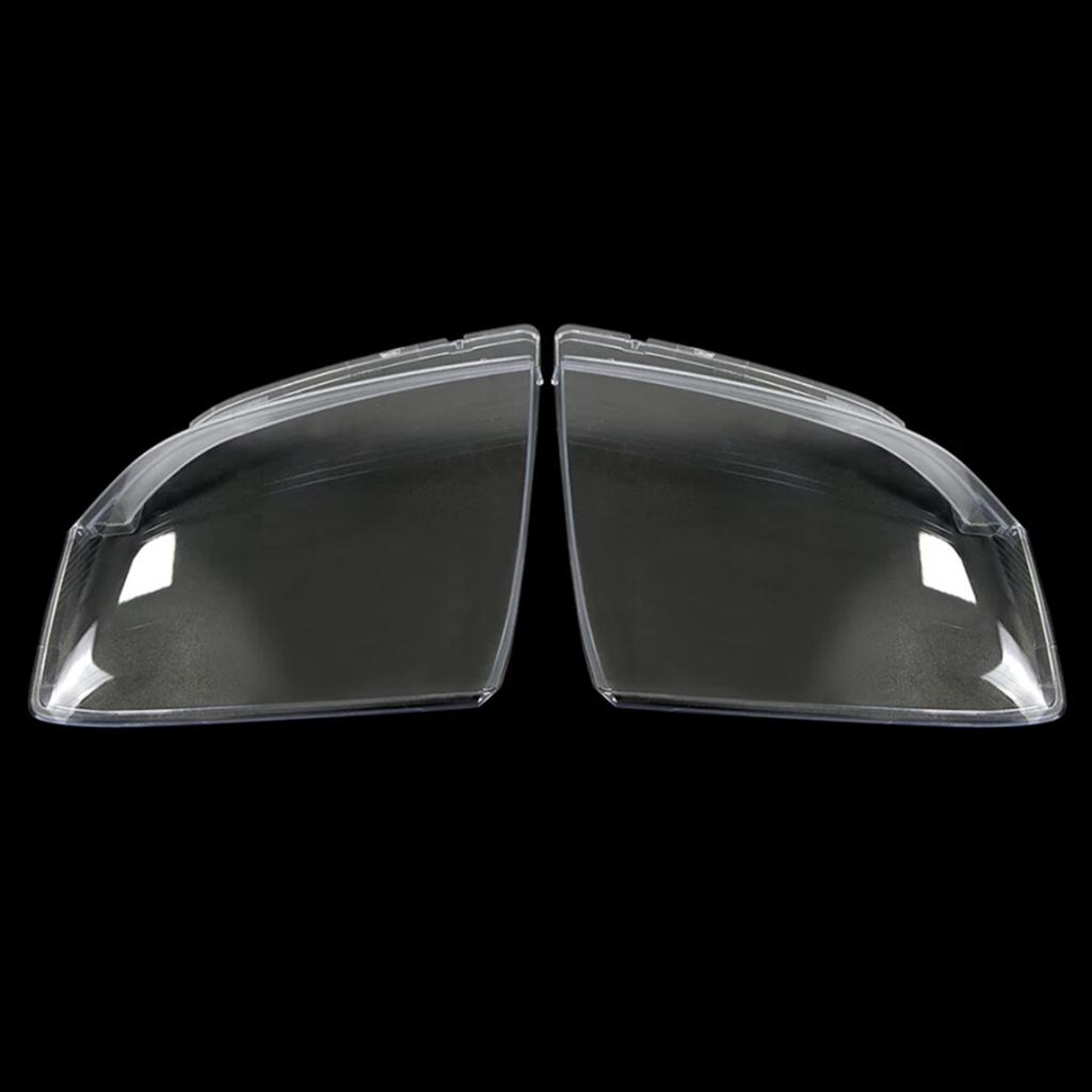 2Pcs Front Headlight Lens Cover Shell Clear For Cadillac STS 2005-2011