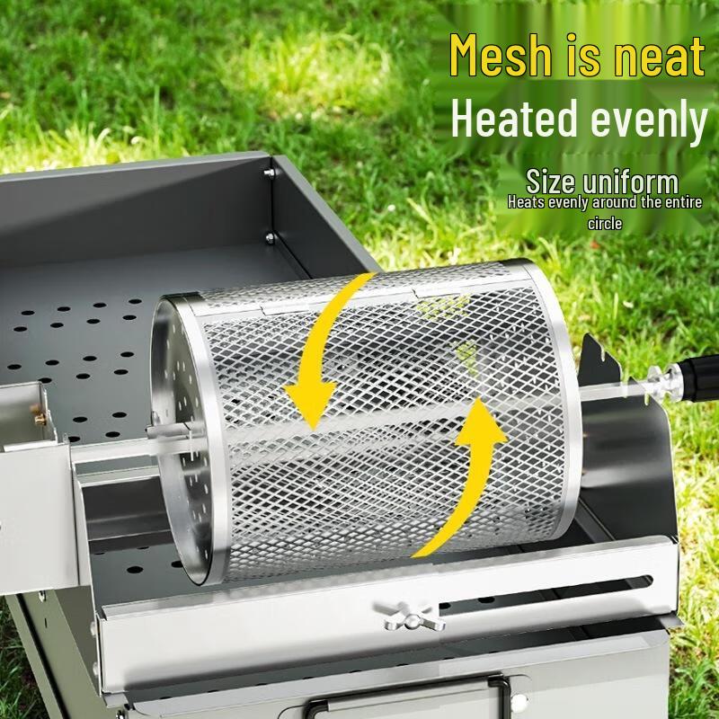 Automatický rotační grilovací košík na rolování