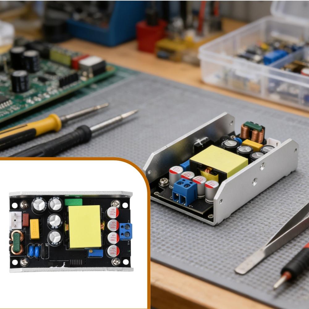100W/120W/150W/180W Gallium Nitride Adjustable Power Module AC 95-265V to DC 24V4A 12V8A AC190-265V to DC9-30V Output