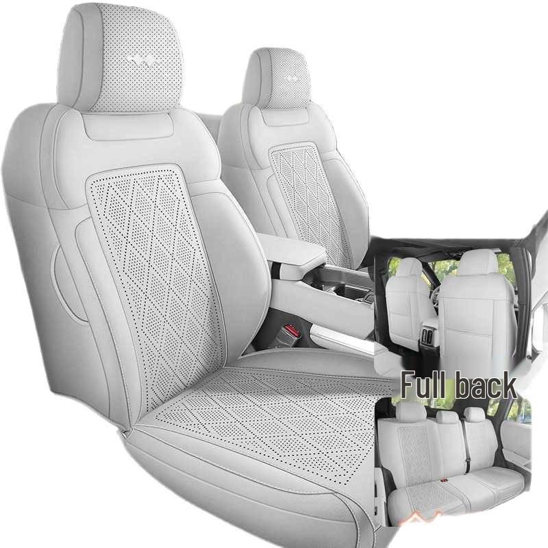 BYD Yangwang 8 Suede Car Seat Cover - All-Season Full Coverage Cushion Pad