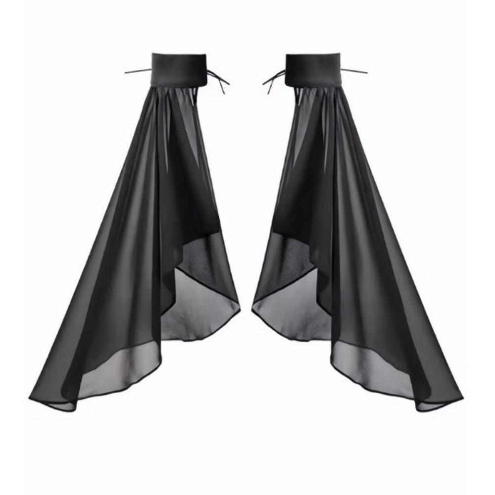 1Pair Detachable Sunscreen Sleeves Thin Arm Warmers  Costume Accessories