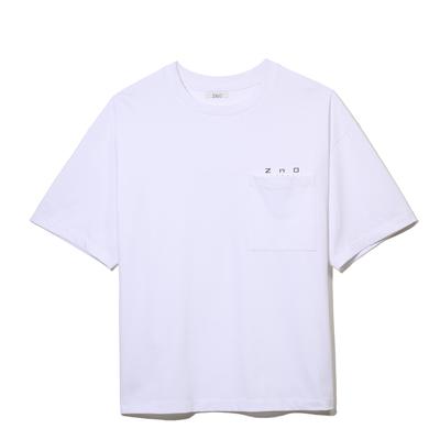 ZNO Logo Oversized Short Sleeve T-Shirt (White)