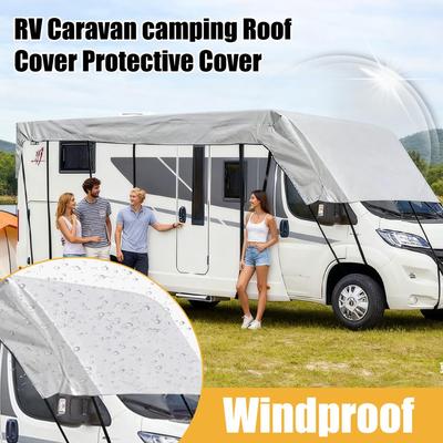 Camperhoes Sneeuwbestendig Waterdicht Zonnescherm UV-Bestendig Voertuig Zonlichthoes Voor Kamperen Buiten Strand Woestijntochten Winter