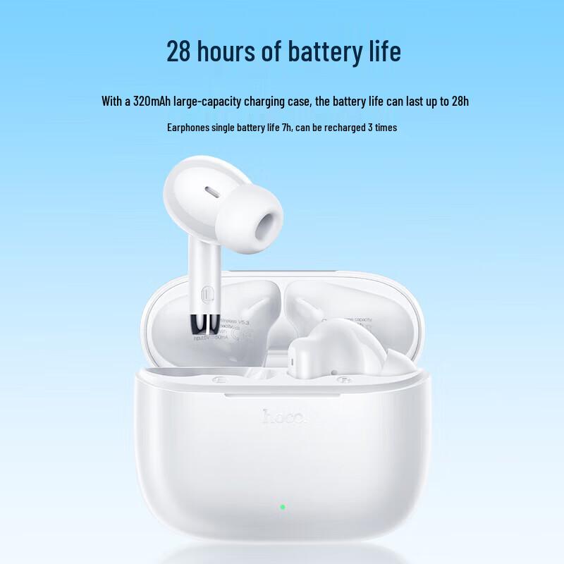 HOCO EQ2 True Wireless Semi-In-Ear Bluetooth Earbuds