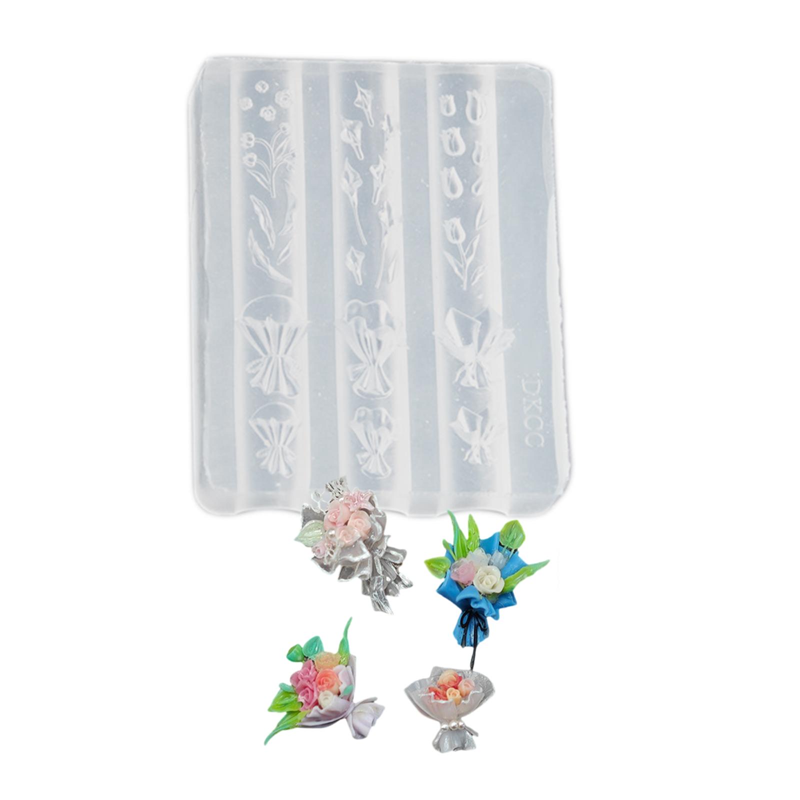 

Силіконова форма для нігтів у формі букета, манікюрна форма для професійних майстрів манікюру та ентузіастів, ювелірний інструмент L