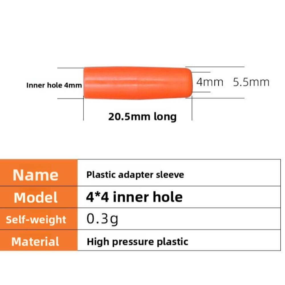 Rubber Material Vertical Buoy Drift Tail Light Sticks Connectors  Tackle Accessories