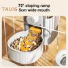 Hanging Cage Automatic Pet Feeder 520ML Small Pet Water Dispenser 1200ML Auto Food Feeding Bowl for Puppy Kitten Rabbit Chinchilla Hedgehog Ferret