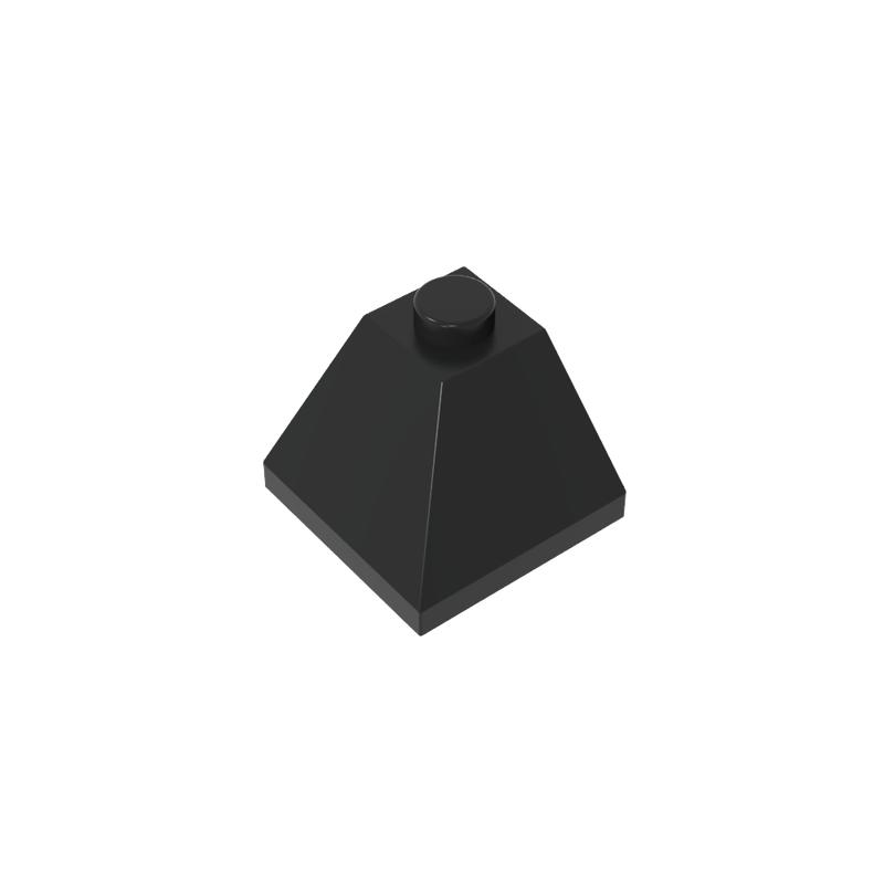 

Rainbow Pig MOC Particles 3045 Slope 45° 2 x 2 Double Convex Corner Building Blocks Parts DIY Educational Tech Kid Parts Toys чорний