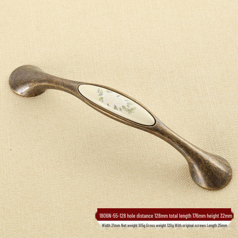 

Ручка из цинкового сплава в европейском стиле для шкафов и дверей гардероба под старину