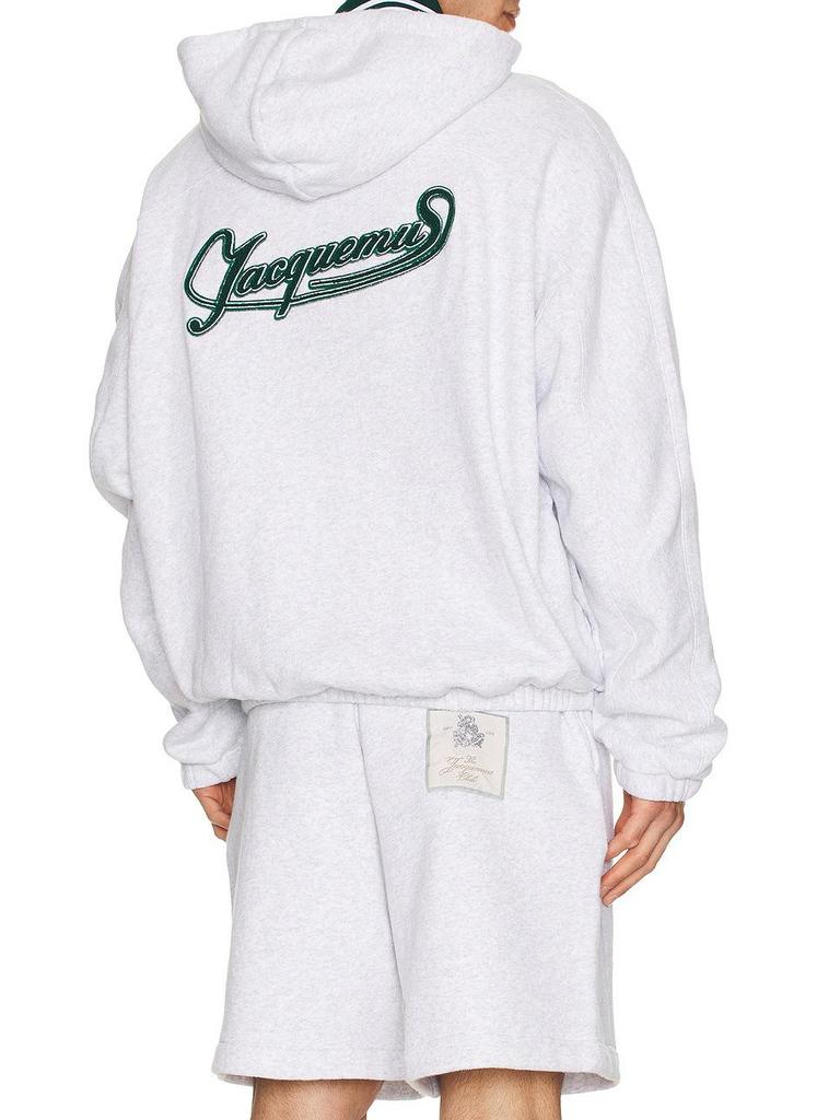 Erhältlich: Frühherbst 2025 Jacquemus Unisex Langarm Locker Geschnitten Reißverschluss Hoodie