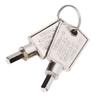 2 BUC Chei Congelator Aliaj de Aluminiu Portabil Pentagonal Cheie Ușă de Sticlă Cabinet Frigider
