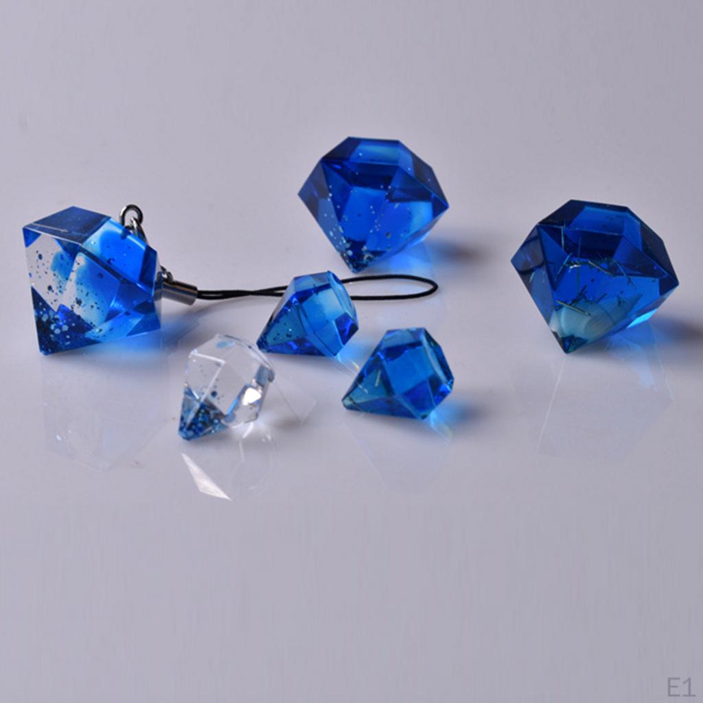 Diamond Shape Handcraft Silicone DIY Ornaments Jewelry Making