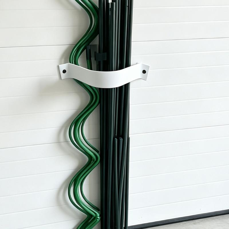 Garage Storage Tool Support Mount in Plastic, 1 Piece Utility Rack for Home Repair Corners and Frequent Access During Daily Routines