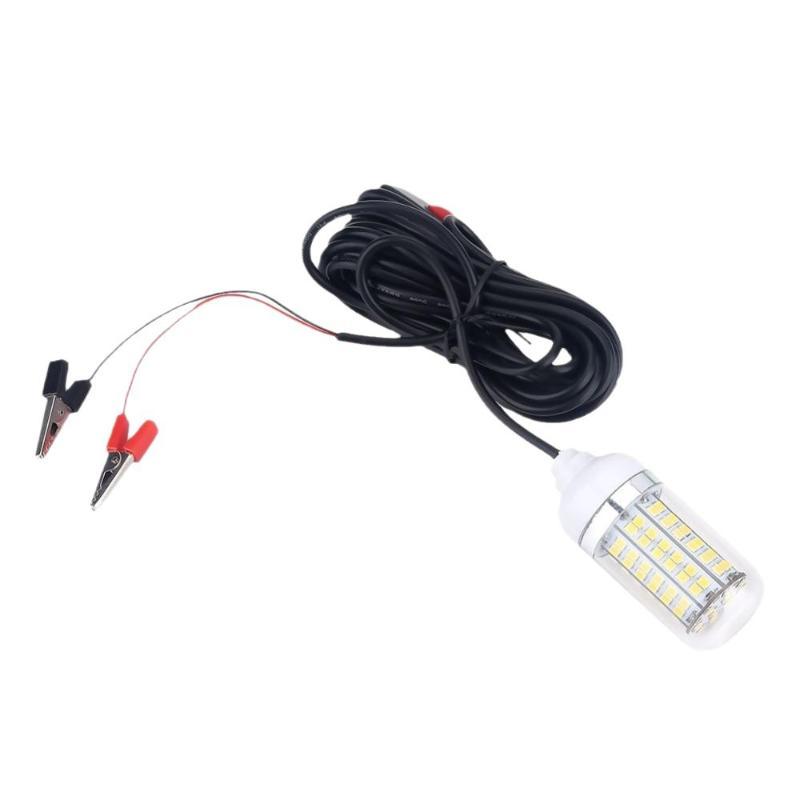 Underwater Fishing Light Lightweight Submersible Light Led Fish Attractant Lamp For Saltwater Freshwater Use