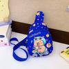 Cartoon Capybara Backpack Crossbody Bag Cute Printed Chest Bag  Storage Bag For Kids Portable Gift For Girls Boys