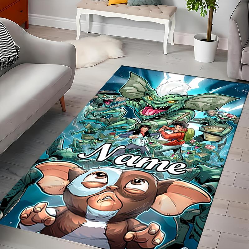Custom personalization Gremlins Area Rug - Perfect For Kitchen, Bathroom,Laundry Room Decor Large Size Available,Gift All Seasons