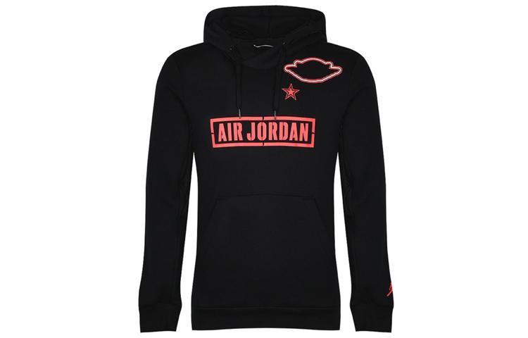 Jordan Sweatshirts Heren Zwart Met Capuchon Matig Normaal M