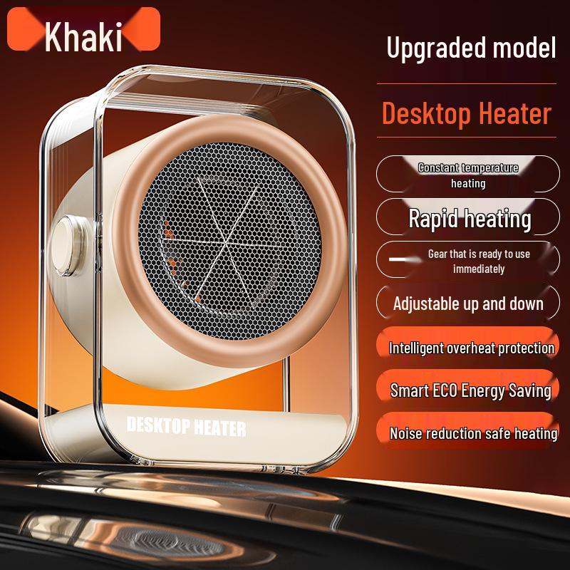 « Chauffage électrique de bureau compact et chauffe-pieds – Normes UE/États-Unis »