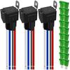 3pcs Fuse Relay Switch Harness Set - 30A ATO/ATC Fuse JD1912