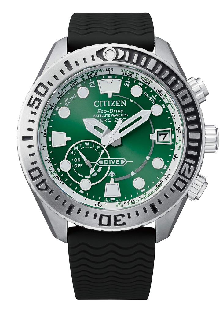 Citizen Promaster GPS Satellite Marine Series Eco-Drive Radio-Controlled Watch, CC5001-00W, Men's