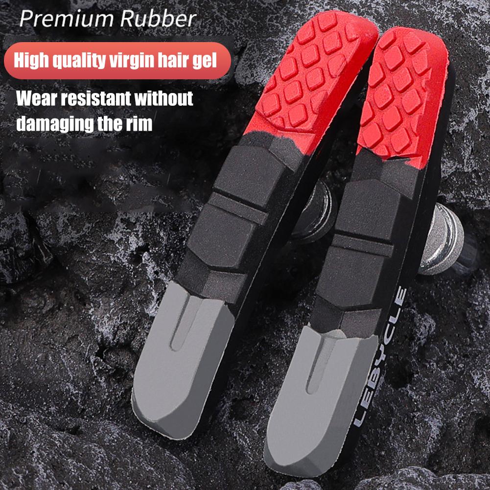 Professional Bicycle Brake Pads Small Wheel Brake Parts Bike Brake System Lightweight Curved Design Cycling Accessories