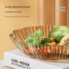 Light Luxury Minimalist Plastic Fruit & Snack Plate