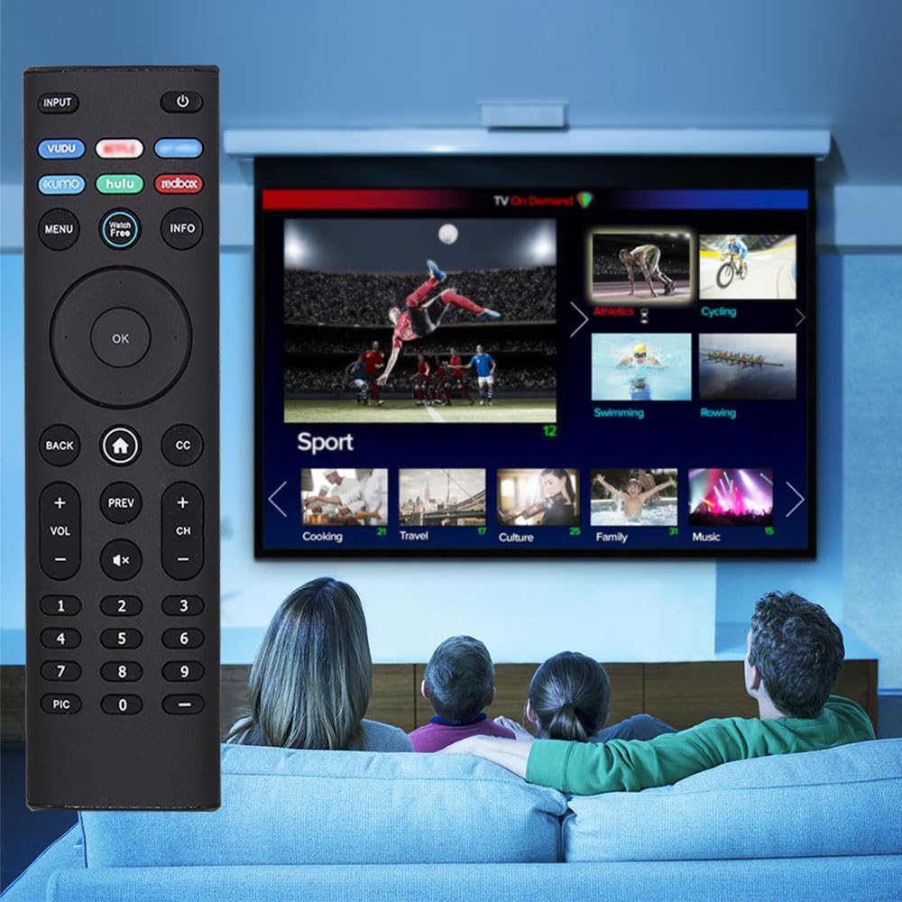 Universal Remote Control for Vizio Smart TV LED LCD HD 4K UHD HDR TV - No Setup Required