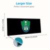Al-Ahli Saudi FC Lace Solid Color Mouse Pad Large Gaming Table Cushion Non-slip Laptop Tablet Big Mousepad XXL Mat Mini PC Playmat With Lock edge