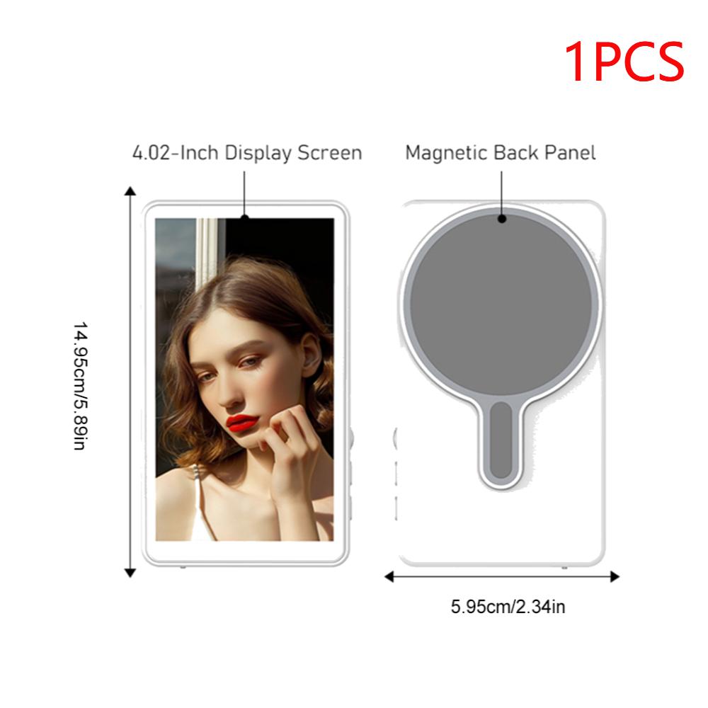 Magnetic Phone Vlog Selfie Monitor Screen Back Camera Monitor Phone Vlog Selfie Screen for Selfie Vlog Live Accessory