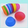 Moule à Muffins Réutilisable en Silicone de 2,8 pouces Pour une Cuisson et un Nettoyage Faciles