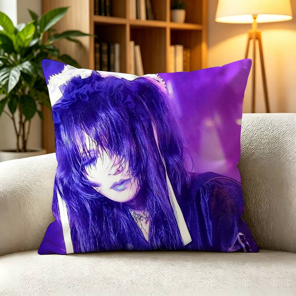 MMALICE MIZER Visual Kei Gothic Band Pillow Case Square DoubleSided Sofa Cushion Cover Bedroom Bedside Pillow