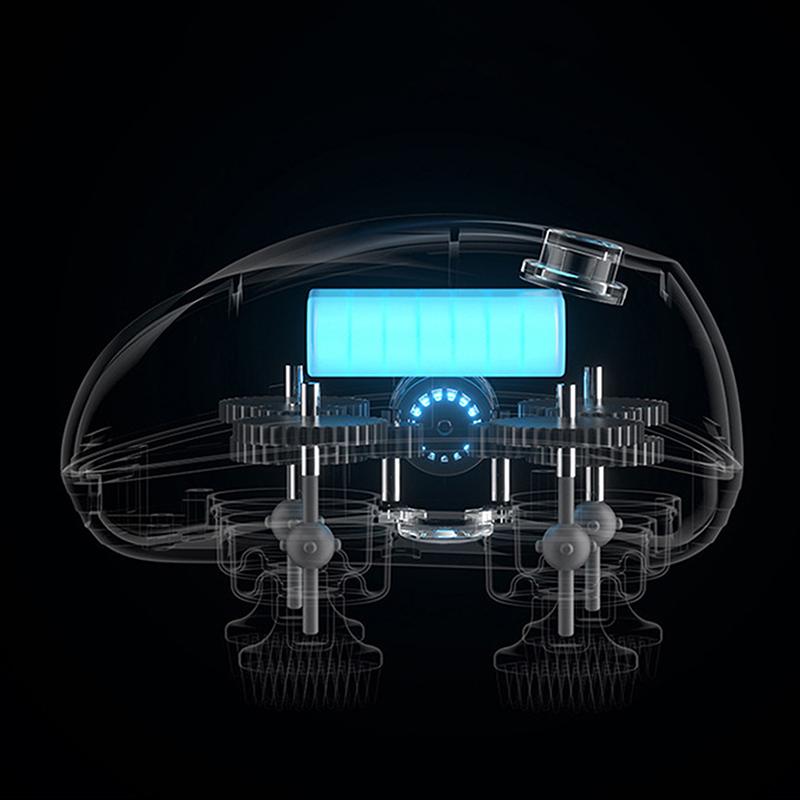 Electric Head Massage Machine Silicone Waterproof Scalp Massager Head Relaxation Unlimited Portable Home Massager