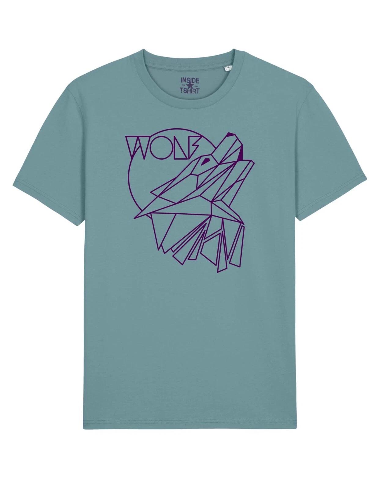 

Geometric Wolf Geometric Wolf Howling To Moon Tattoo T-Shirt Unisex M