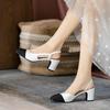 Fashion Women Sandals Shoes Dress New  2024 High Heels Shoes Slides Fashion Pumps Marie Jane Casual Designer Party Ladies Zapatos