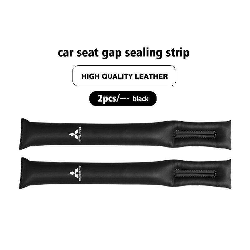 Voor Mitsubishi 1/2 STUKS Leer Auto Stoel Kloofvuller Stoel Kloof Lekdichte Strip Interieur Accessoires Outlander Pajero Sport Lancer