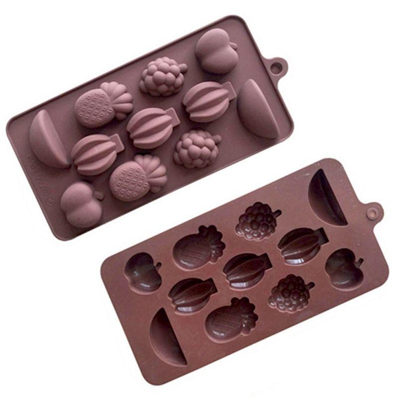 CCmax 3-Pack Silicone Star Molds Nonstick Premium for Homemade Chocolate, Candy, Jelly or Ice Cube Trays