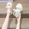 Internet celebrity super fire women's sandals 2025 summer new Velcro wear casual sports small thick sole women's sandals