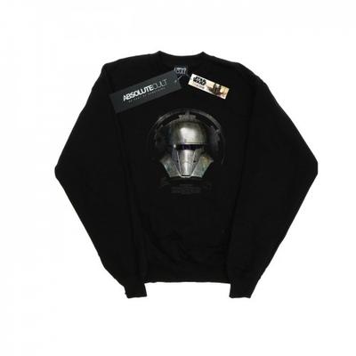 Mens The Mandalorian Dark Helmet Sweatshirt