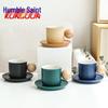 Qianxing Einfaches Keramik Kaffeebecher & Teetassenset