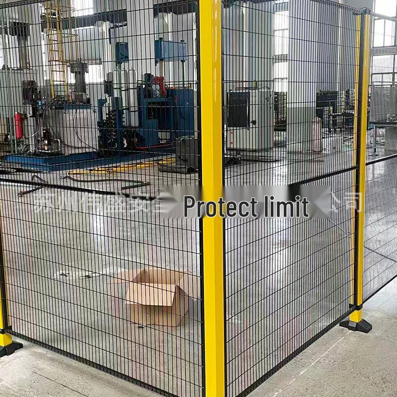 Automated Movable Safety Barrier for Industrial Machines