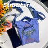Eco-Friendly Embroidered Nylon and Canvas Shopping Bag