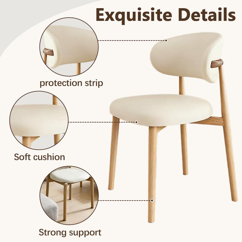 Dining Chairs Metal Frame Vanity Chair Living Room Chairs Office Single Chair Home Kitchen Chair Chaises Chair Furniture