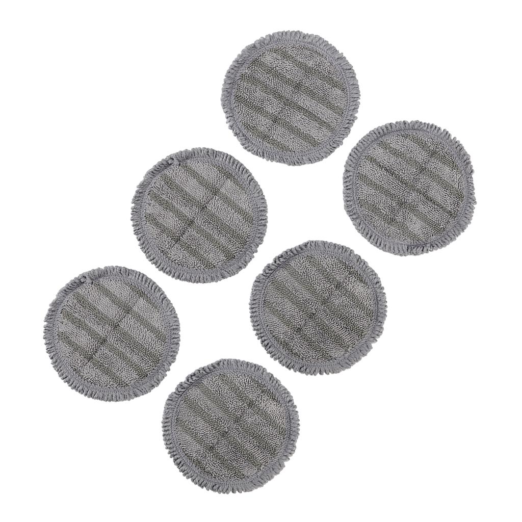 6 Pcs Mop Pad Replacement Microfiber Mop Refills for V7 V8 V10 V11 D0103 Electric Mop