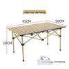 Portable Folding Outdoor Table: Ideal for Camping, Fishing, Picnics, and Barbecues. Lightweight and Easy To Carry.