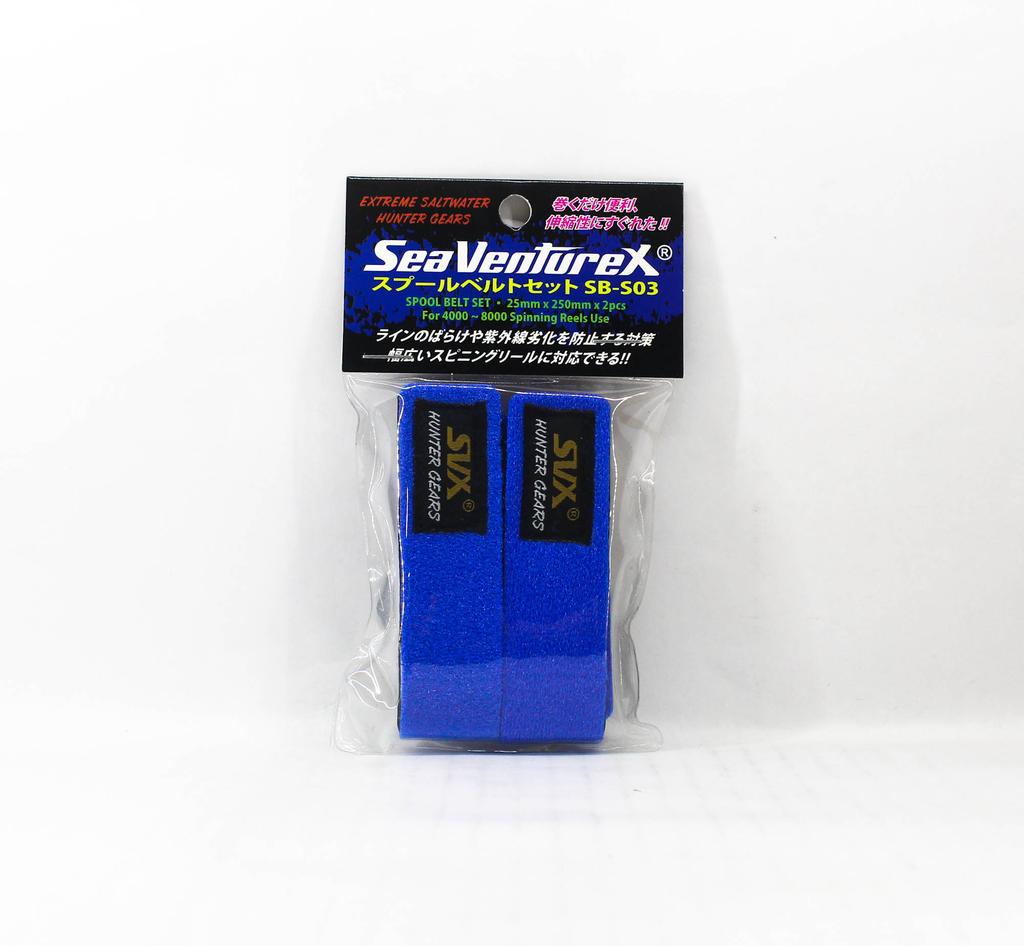 Sea VentureX SB-S03 Spulenband 2 Stück Für Rollengröße 4000-8000 Blau (0714)