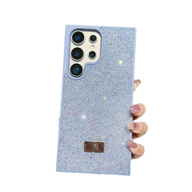 Premium Strass-Handyhülle für Samsung S26 Ultra, S24 Plus, S23 - Sturzsicherer Vollschutz.