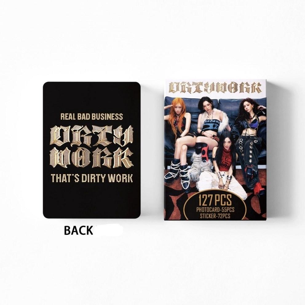 Aespa photocard aespa album Dirty Work photocard 127 sztuk gadżety idola Karina NINGNING